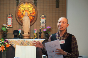 養老指南塾で講義される玉置妙憂さん